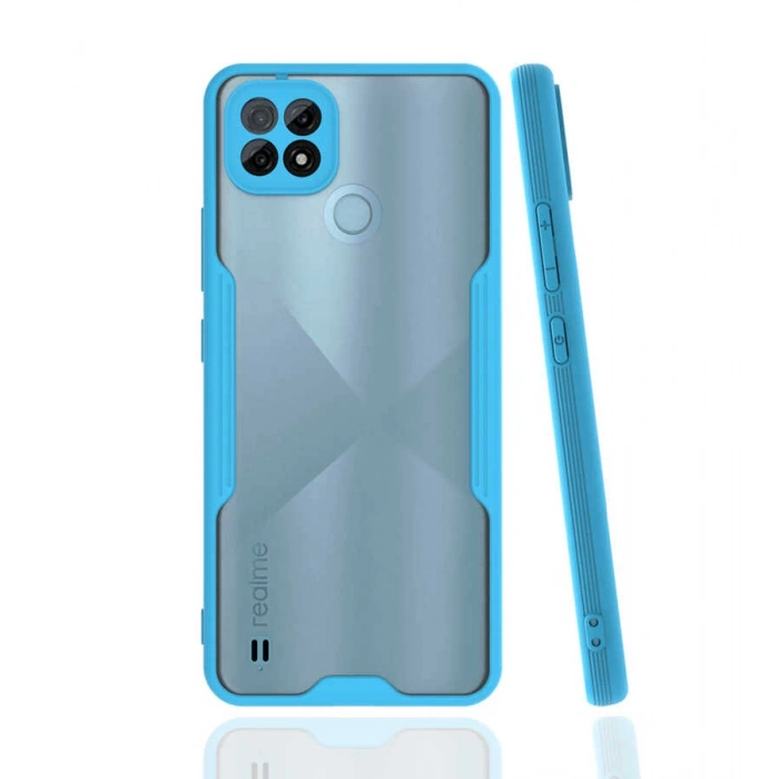 Realme C21 Kılıf Zore Parfe Kapak