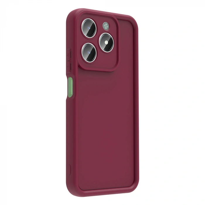 Realme C61 Kılıf Kamera Korumalı Zore Ananas Kapak