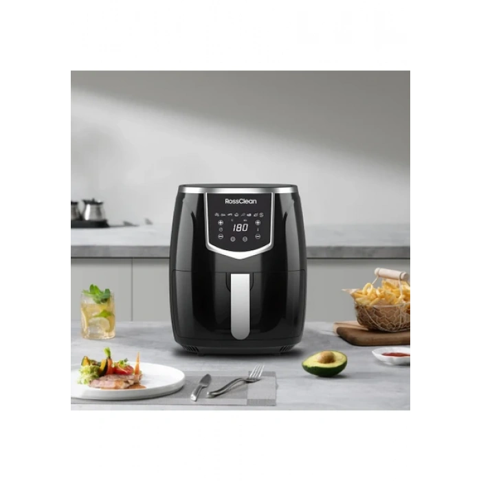 RossClean Cook Fresh 5,5L Dijital Airfryer Fritöz