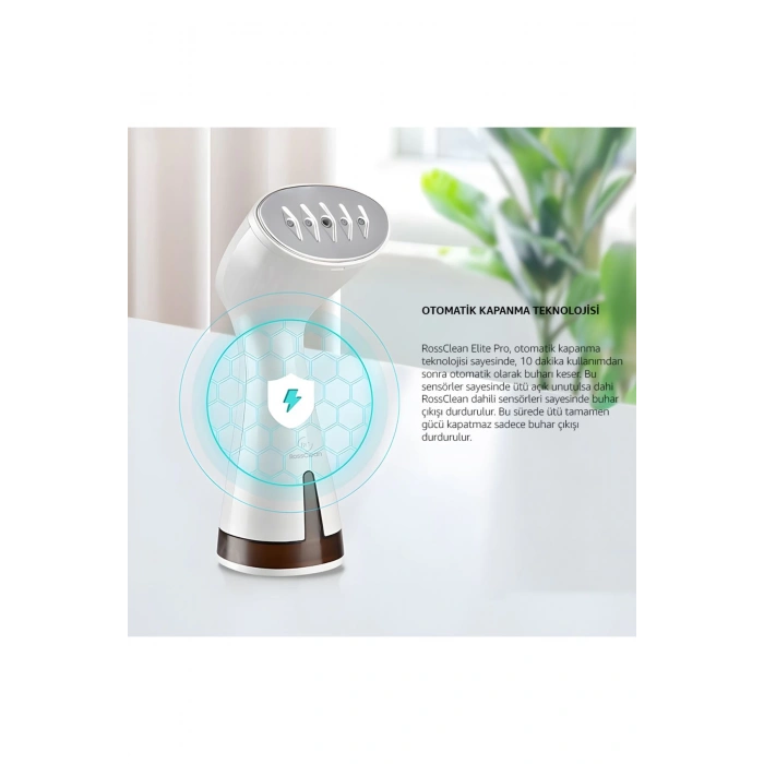 RossClean Elite Pro 2si 1 Arada Portatif Buharlı Kırışık Giderici Dikey Ütü