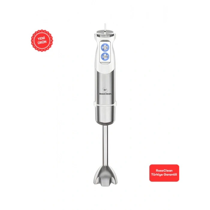 RossClean Master Pro El Blenderi 1000W Beyaz