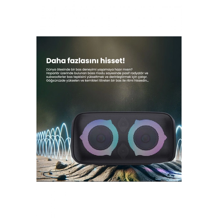 Rosstech Soundparty Boom Plus 3000 Party Hoparlör