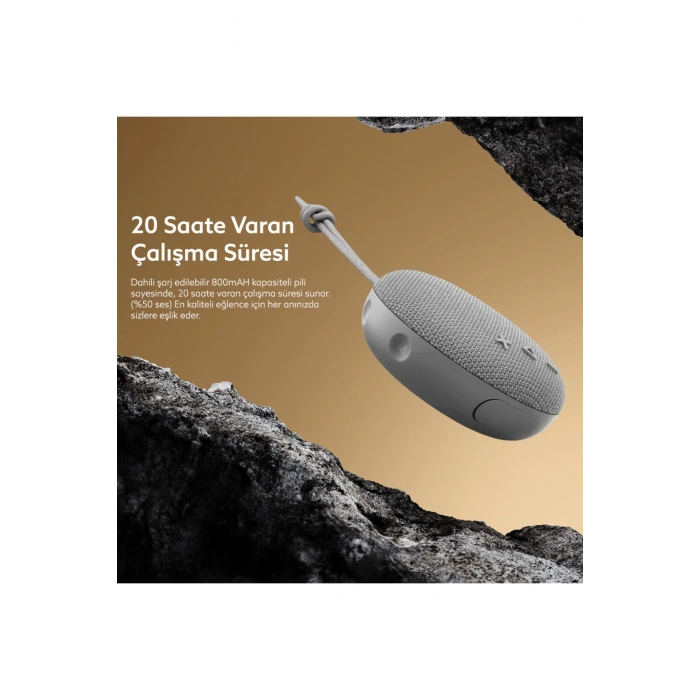 Rosstech Soundparty Speed 3 Pro Bluetooth Hoparlör Gri