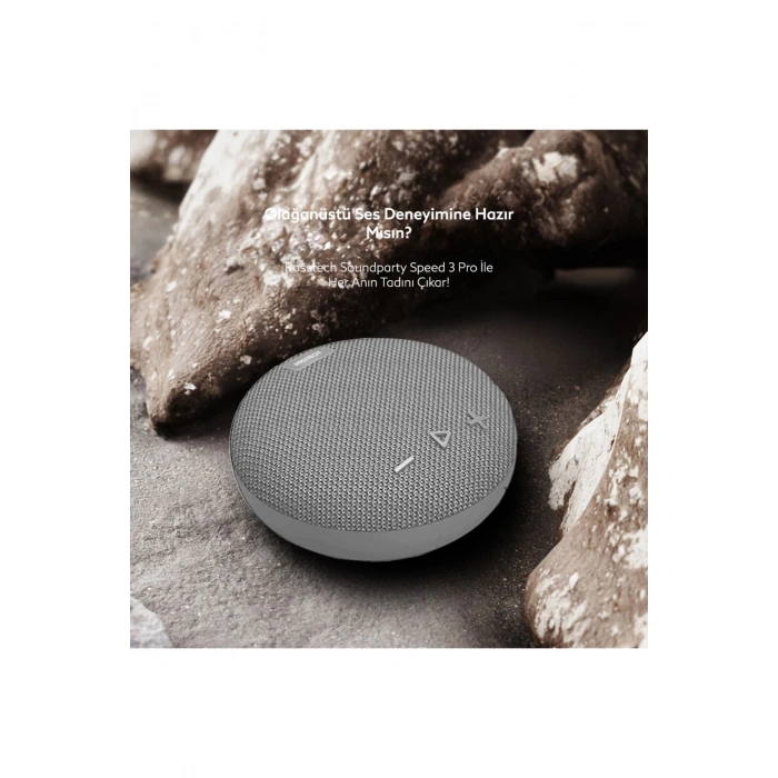 Rosstech Soundparty Speed 3 Pro Bluetooth Hoparlör Gri