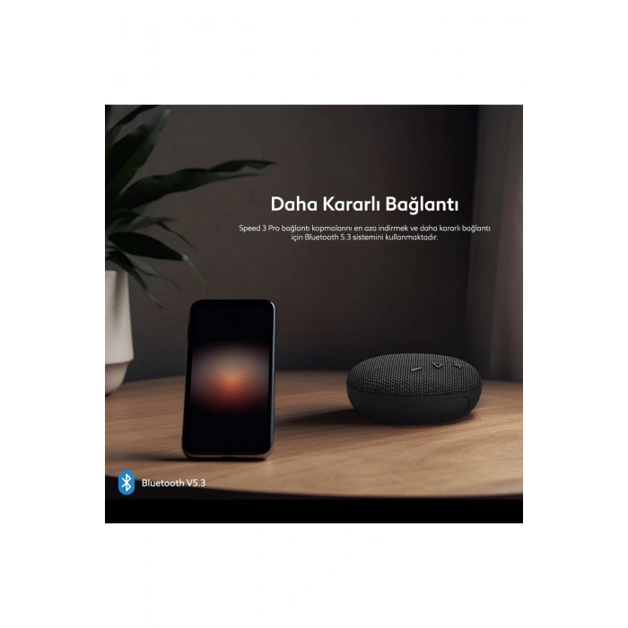 Rosstech Soundparty Speed 3 Pro Bluetooth Hoparlör Siyah