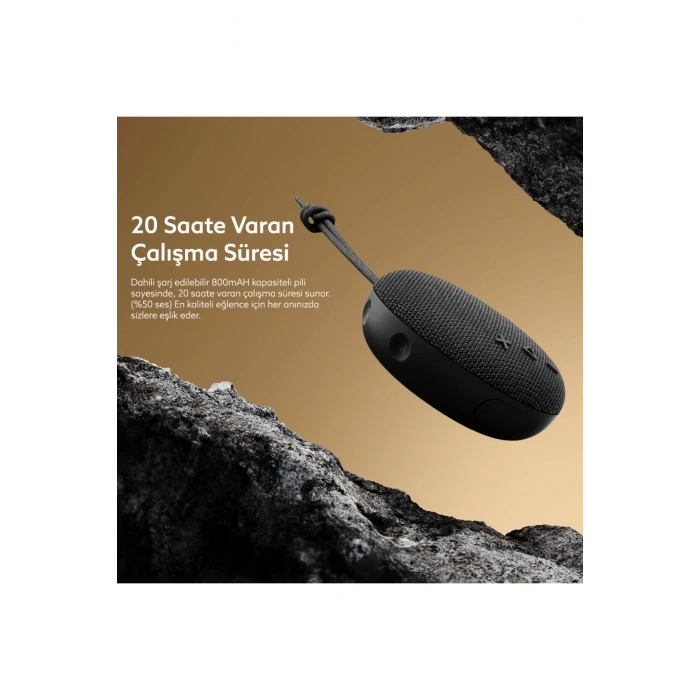 Rosstech Soundparty Speed 3 Pro Bluetooth Hoparlör Siyah