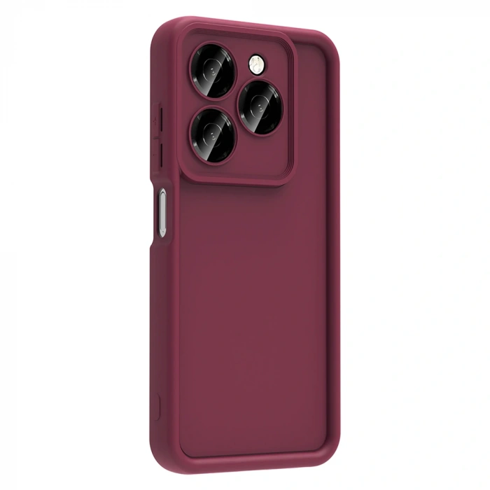 Tecno Spark 20C Kılıf Kamera Korumalı Zore Ananas Kapak