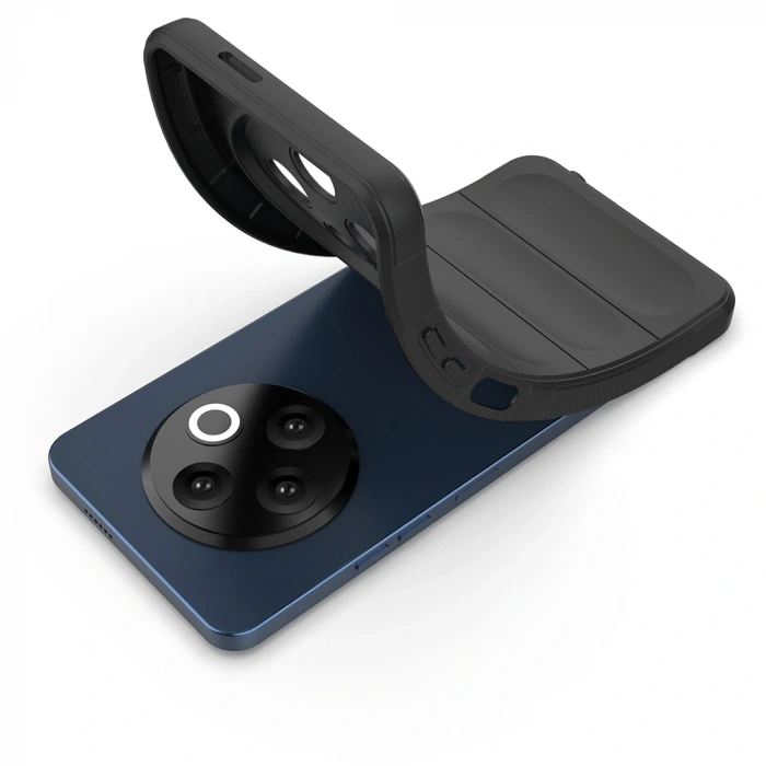 Tecno Spark 30 4G Kılıf Esnek TPU Oyuklu Arka Yüzey Tasarımlı Zore Etnik Silikon Kapak