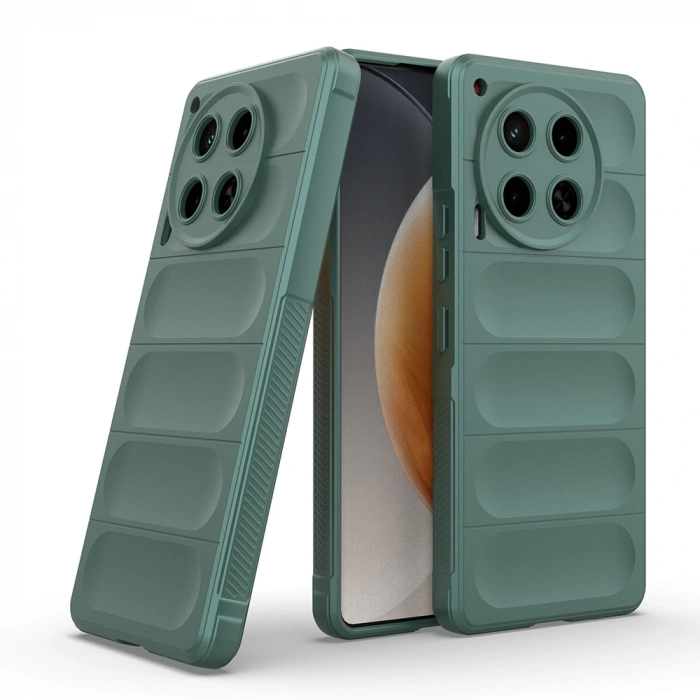 Tecno Spark 30 4G Kılıf Esnek TPU Oyuklu Arka Yüzey Tasarımlı Zore Etnik Silikon Kapak