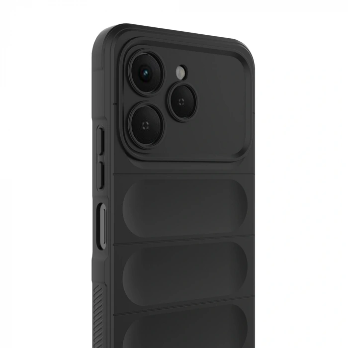 Tecno Spark 40 Kılıf Esnek TPU Oyuklu Arka Yüzey Tasarımlı Zore Etnik Silikon Kapak