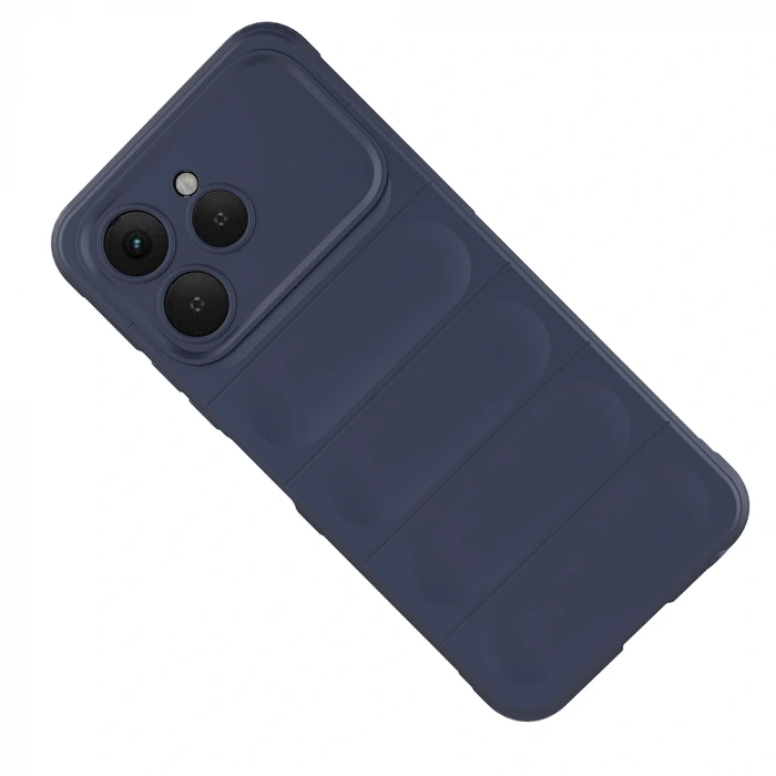 Tecno Spark 40 Kılıf Esnek TPU Oyuklu Arka Yüzey Tasarımlı Zore Etnik Silikon Kapak