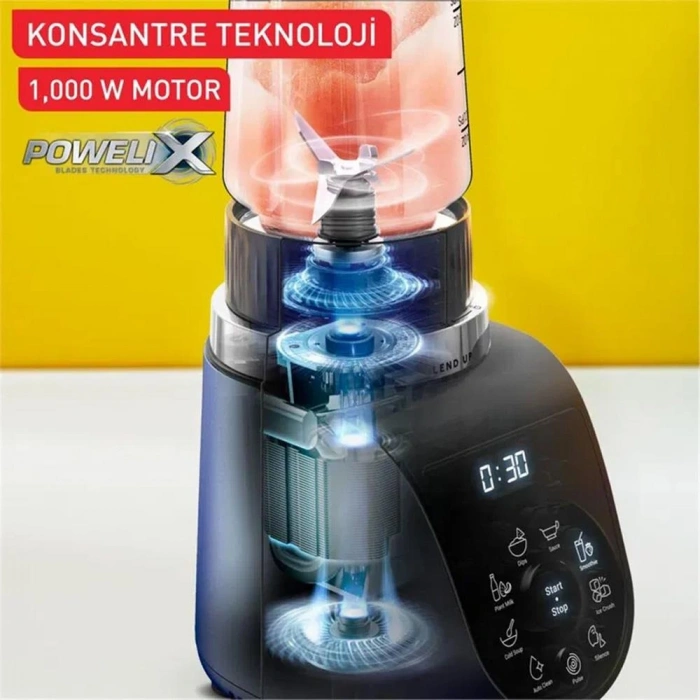 Tefal Blend Up Kişisel Blender 1000W - Kuzey Mavisi
