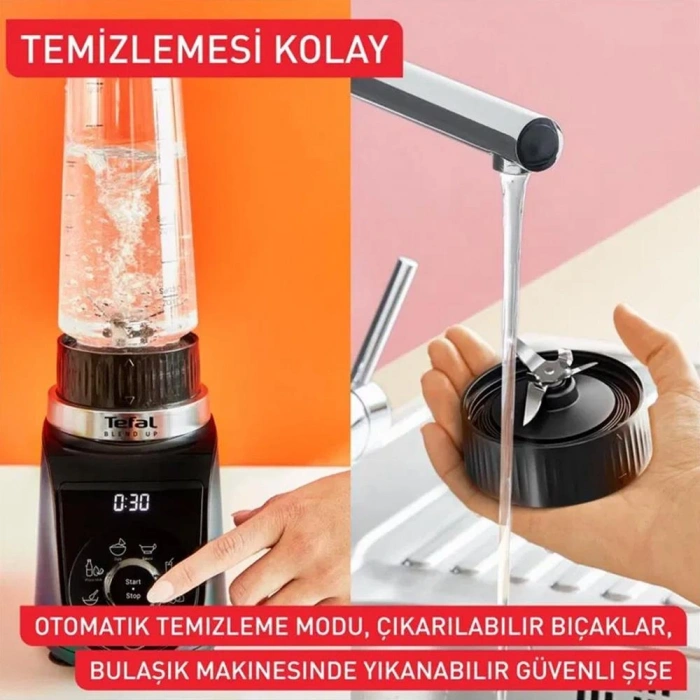 Tefal Blend Up Kişisel Blender 1000W - Kuzey Mavisi