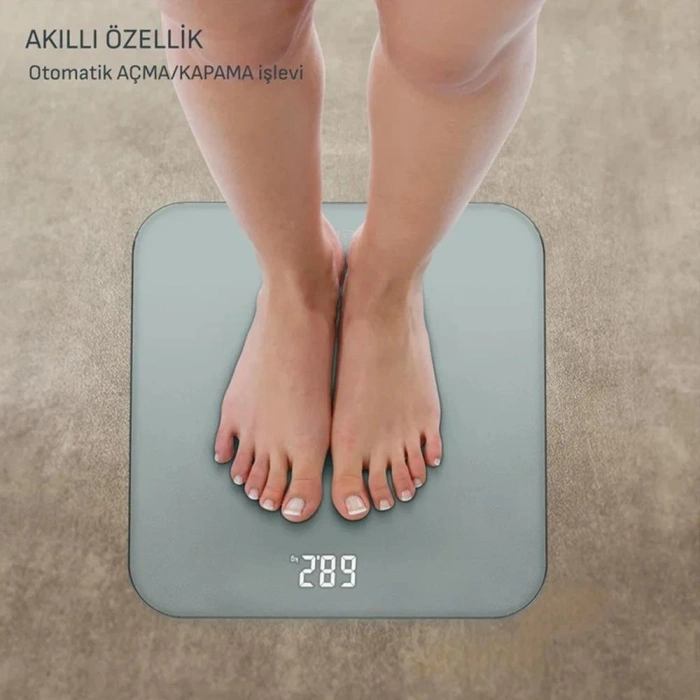 Tefal Classic 180 Kg Kapasiteli Tartı - Gri