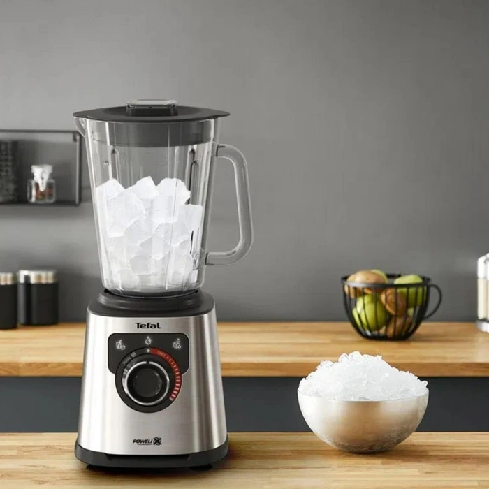 Tefal Perfect Mix+ Cam Sürahili / 2 L / Yüksek Hızlı Smoothie Blender 1200W - Koyu Gri