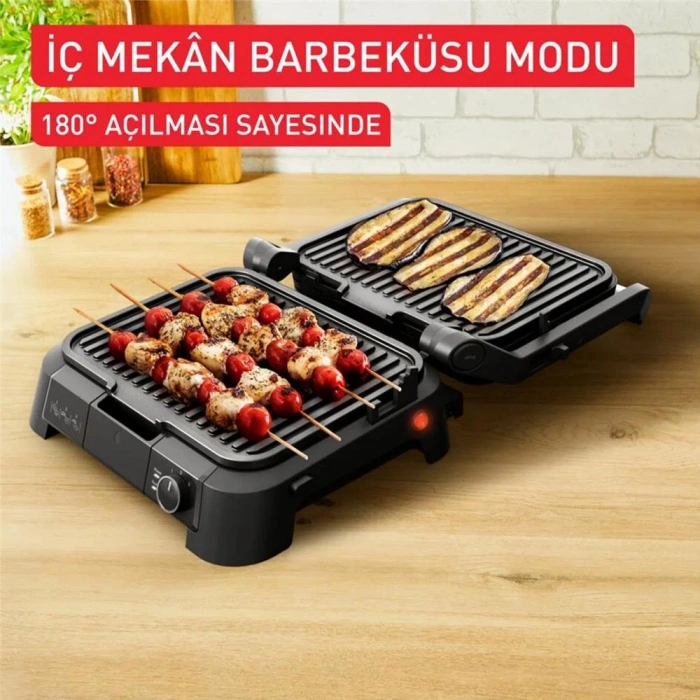 Tefal SuperGrill 3in1 Elektrikli Izgara ve Tost Makinesi - Inox