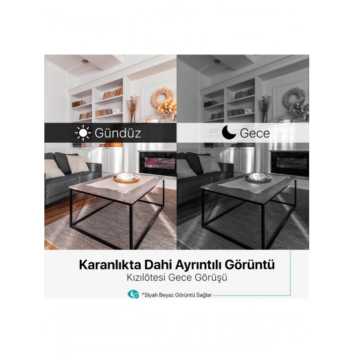 Ttec Wizi Pro Full HD 360 Derece Tak Çalıştır Wi-Fi Akıllı Kamera