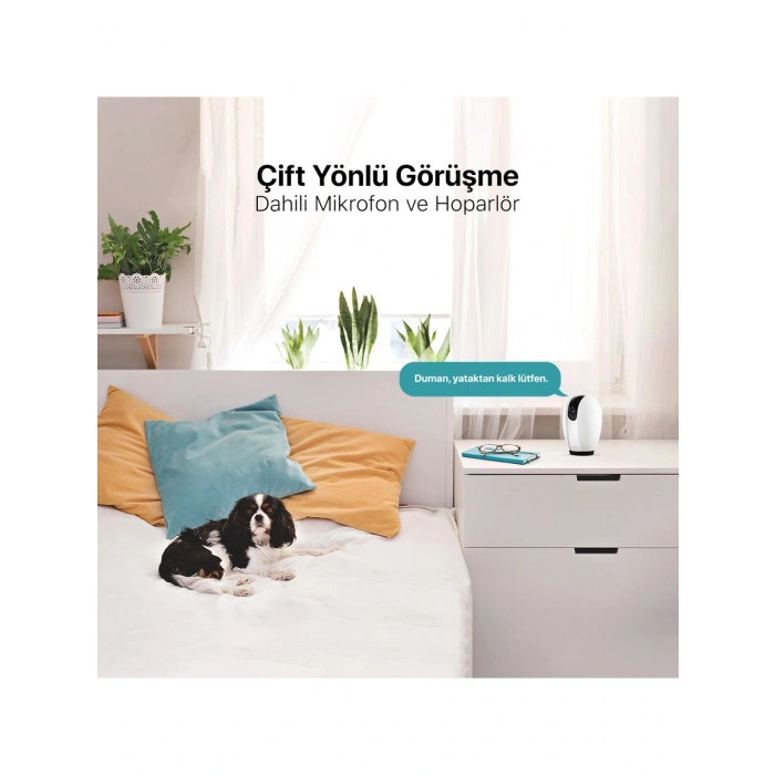 Ttec Wizi Pro Full HD 360 Derece Tak Çalıştır Wi-Fi Akıllı Kamera