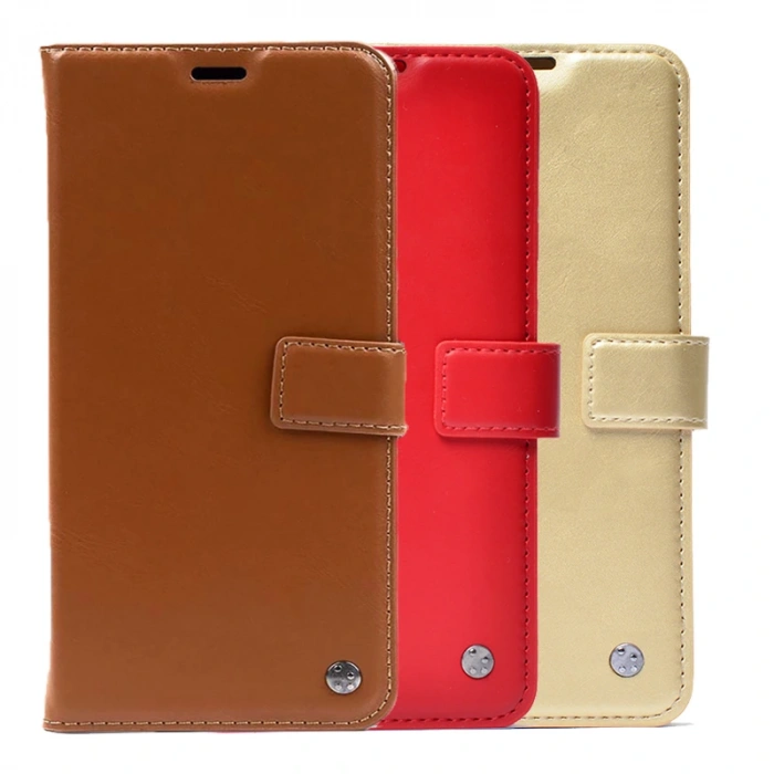 Vivo V50 Lite 5G Kılıf Zore Kar Deluxe Kapaklı Kılıf