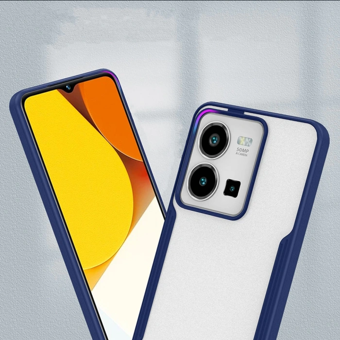 Vivo Y35 Kılıf Zore Parfe Kapak