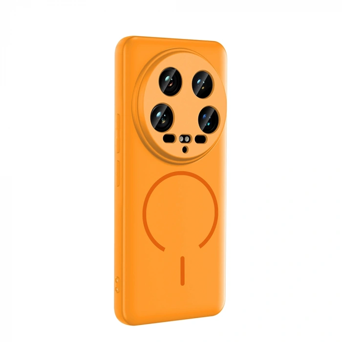 Xiaomi 14 Ultra Kılıf M-safe Şarj Özellikli Zore Meta Kapak