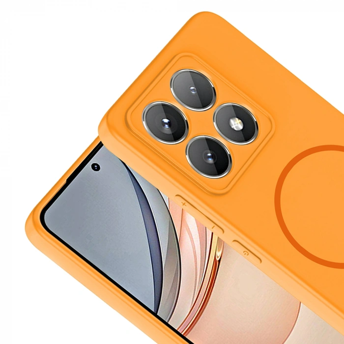 Xiaomi 14T Kılıf M-safe Şarj Özellikli Zore Meta Kapak