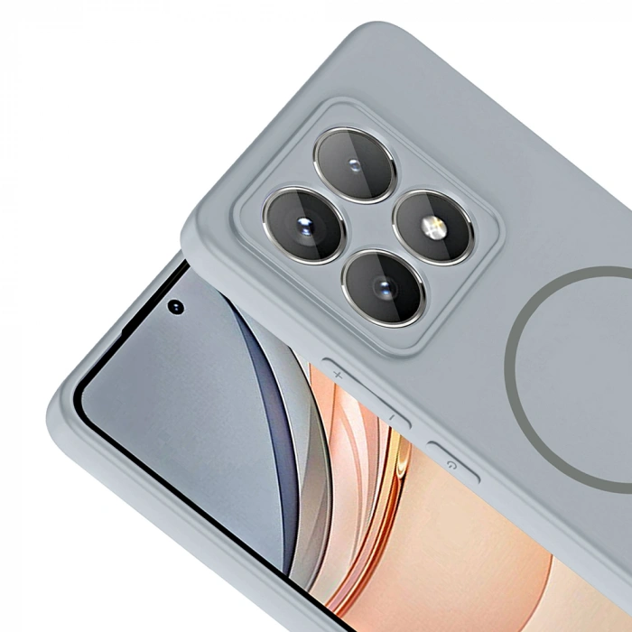 Xiaomi 14T Kılıf M-safe Şarj Özellikli Zore Meta Kapak