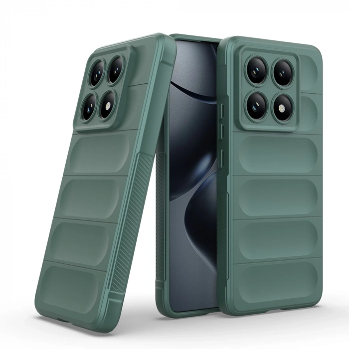 Xiaomi 14T Pro Kılıf Esnek TPU Oyuklu Arka Yüzey Tasarımlı Zore Etnik Silikon Kapak