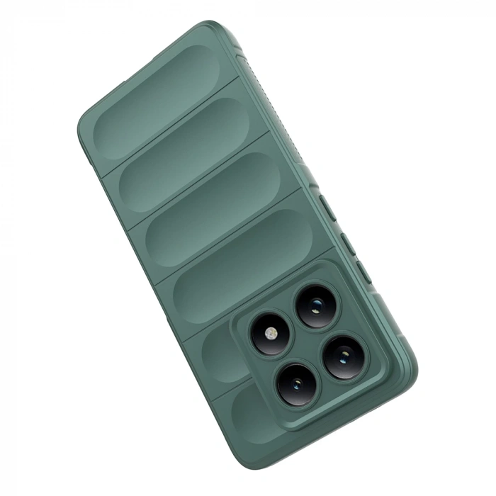 Xiaomi 14T Pro Kılıf Esnek TPU Oyuklu Arka Yüzey Tasarımlı Zore Etnik Silikon Kapak