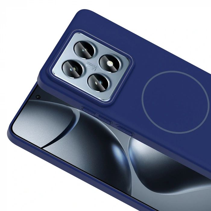 Xiaomi 14T Pro Kılıf M-safe Şarj Özellikli Zore Ruby Sert Kapak