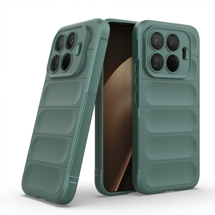 Xiaomi 15T Pro Kılıf Esnek TPU Oyuklu Arka Yüzey Tasarımlı Zore Etnik Silikon Kapak