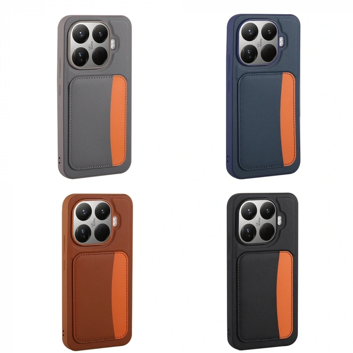 Xiaomi 15T Pro Kılıf Kartlıklı Zore X-Kart Silikon Kapak