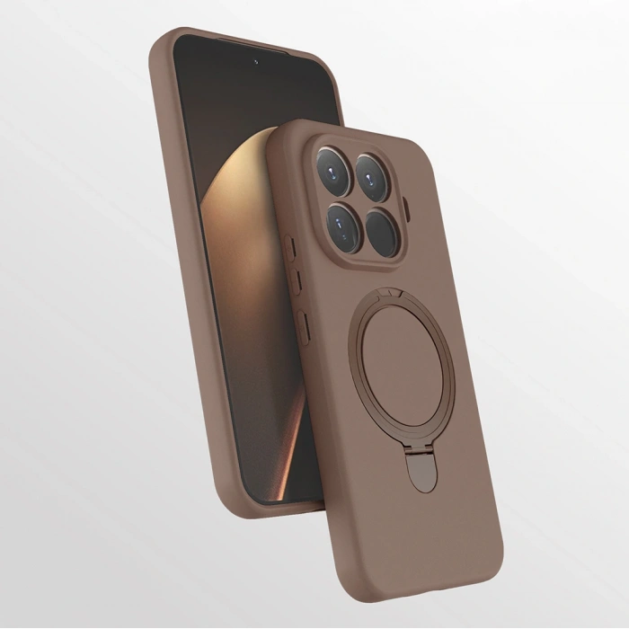 Xiaomi 15T Pro Kılıf M-safe Şarj Özellikli Standlı Zore Samara Kapak