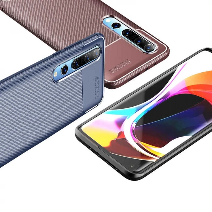 Xiaomi Mi 10 Kılıf Zore Negro Silikon Kapak