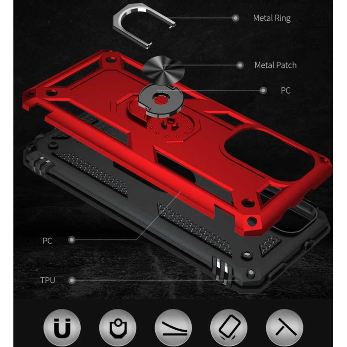 Xiaomi Mi 11İ Kılıf Zore Vega Kapak