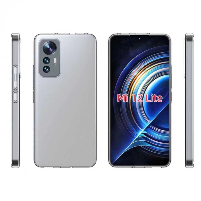 Xiaomi Mi 12 Lite Kılıf Zore Süper Silikon Kapak