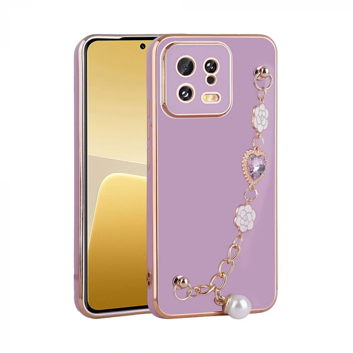 Xiaomi Mi 13 Kılıf El Tutamaçlı Kamera Korumalı Zore Taka Silikon Kapak