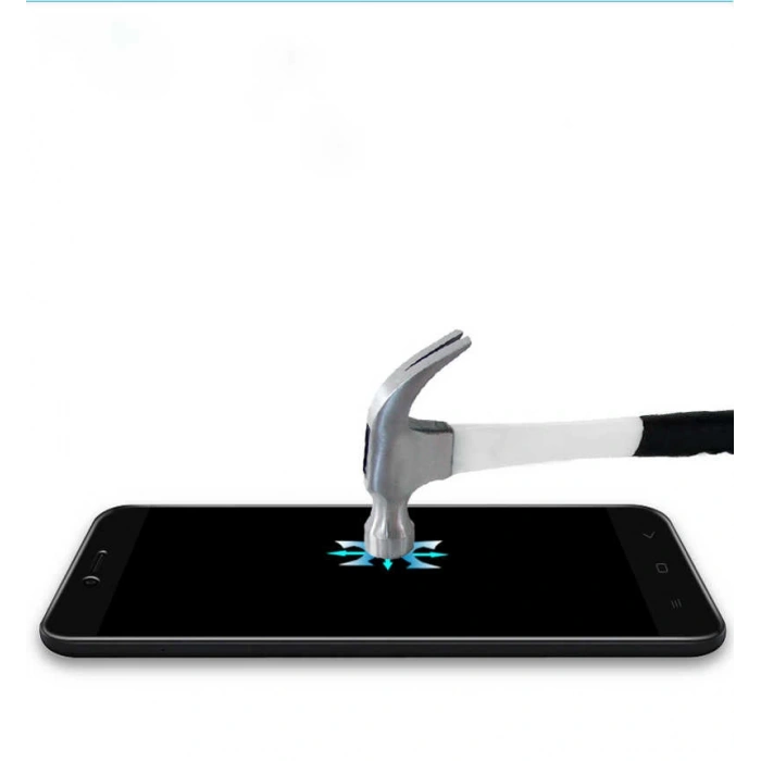 Xiaomi Mi 5x Zore Kenarları Kırılmaya Dayanıklı Cam Ekran Koruyucu