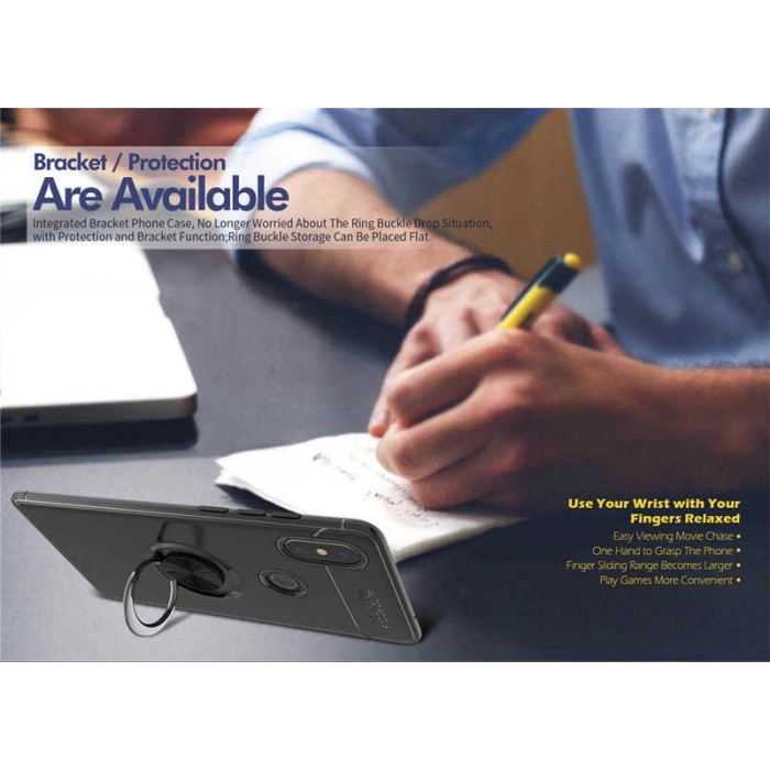 Xiaomi Mi 6X Kılıf Zore Ravel Silikon Kapak