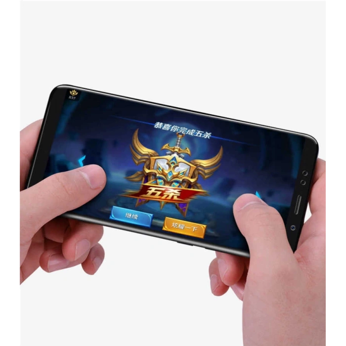 Xiaomi Mi 6X Zore Kenarları Kırılmaya Dayanıklı Cam Ekran Koruyucu