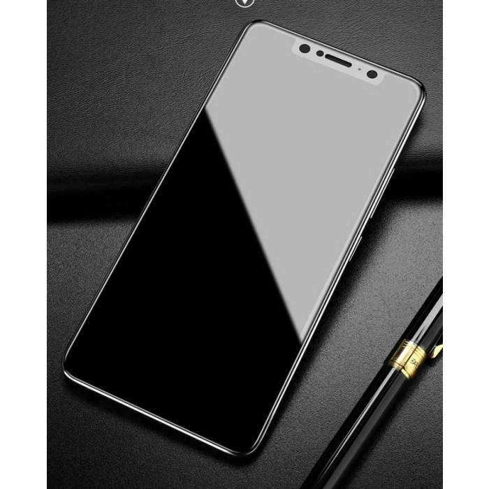 Xiaomi Mi 8 Zore Kenarları Kırılmaya Dayanıklı Cam Ekran Koruyucu