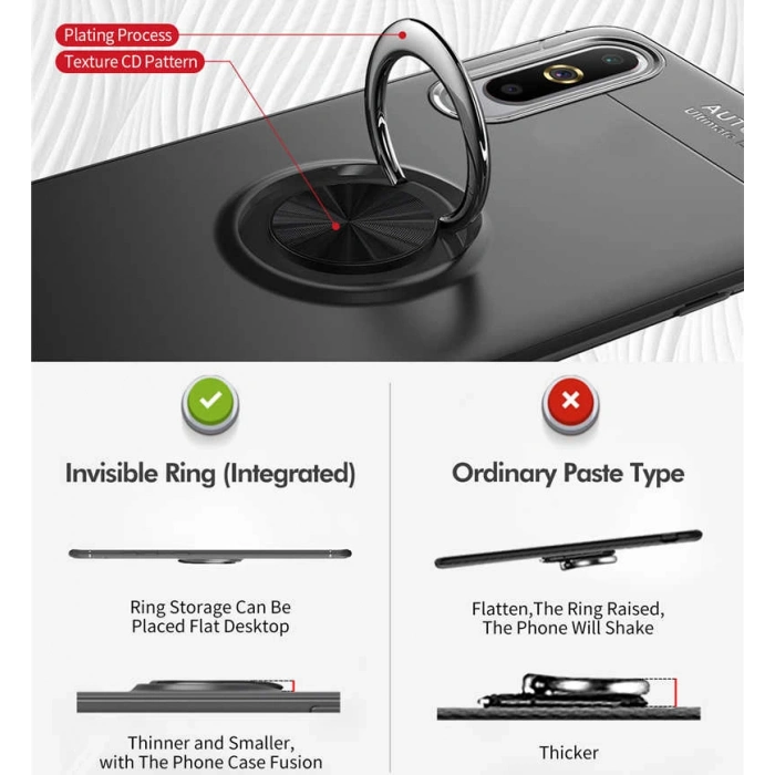 Xiaomi Mi A3 Kılıf Zore Ravel Silikon Kapak