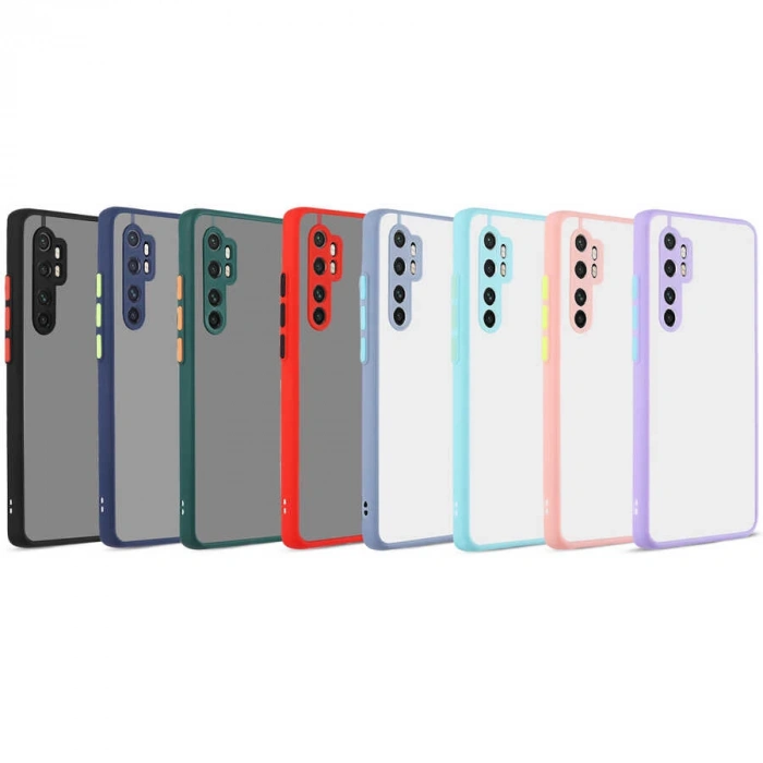 Xiaomi Mi Note 10 Lite Kılıf Zore Hux Kapak