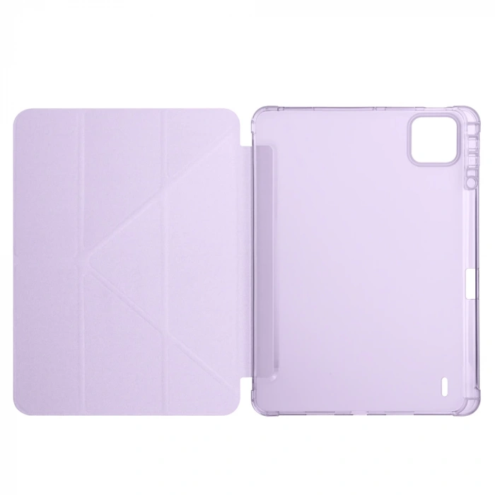 Xiaomi Pad 7 Kılıf Zore Tri Folding Kalem Bölmeli Standlı Kılıf