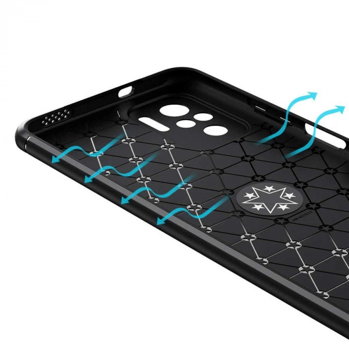 Xiaomi Poco M5S Kılıf Zore Ravel Silikon Kapak