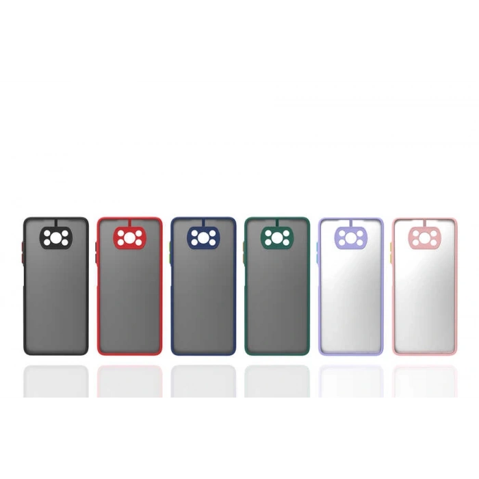 Xiaomi Poco X3 Kılıf Zore Hux Kapak