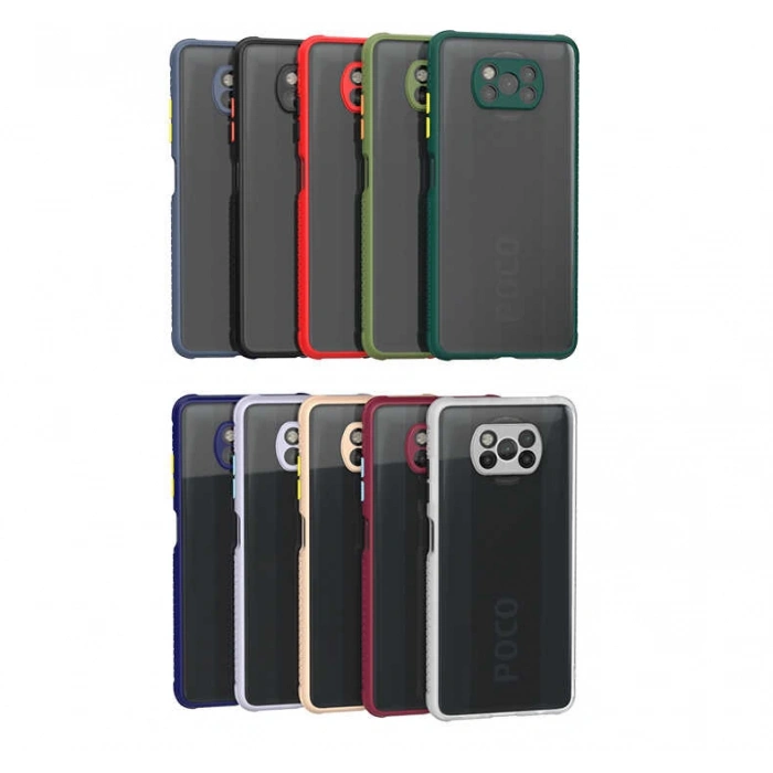 Xiaomi Poco X3 Kılıf ​​Zore Kaff Kapak