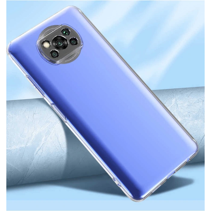 Xiaomi Poco X3 Kılıf Zore Kamera Korumalı Süper Silikon Kapak
