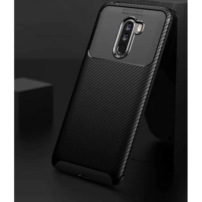 Xiaomi Pocophone F1 Kılıf Zore Negro Silikon Kapak