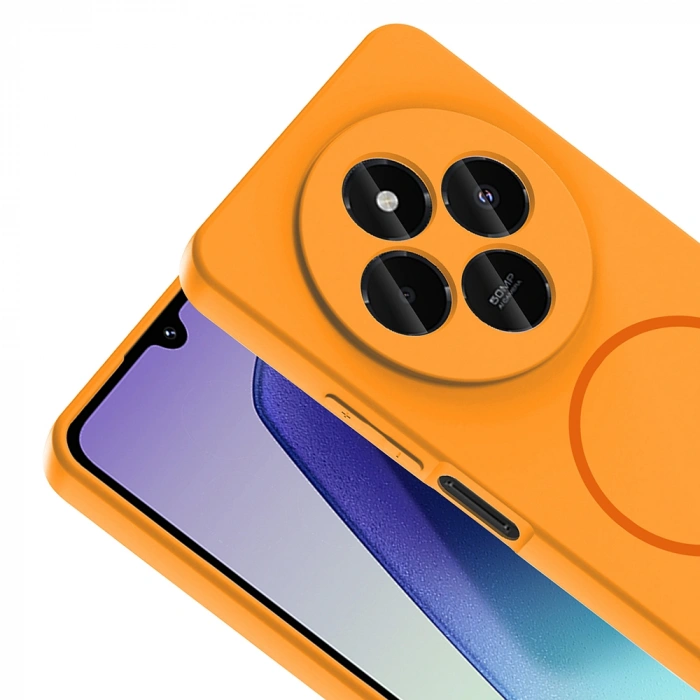 Xiaomi Redmi 14C Kılıf M-safe Şarj Özellikli Zore Meta Kapak